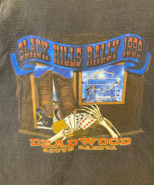 HARLEY-DAVIDSON（ハーレーダビッドソン）HARLEY-DAVIDSON (ハーレーダビッドソン) プリントTシャツ ブラック サイズ:不明の古着・服飾アイテム