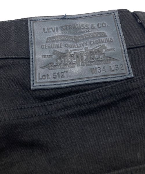 LEVI'S（リーバイス）LEVI'S (リーバイス) デニムパンツ ブラック サイズ:W34×L32の古着・服飾アイテム