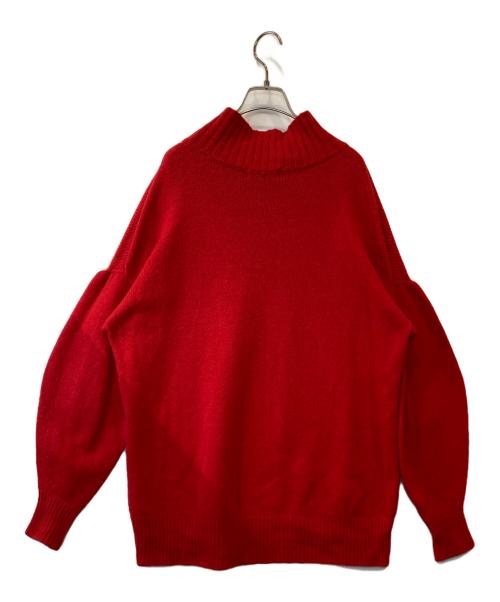 SLOBE IENA（スローブ イエナ）SLOBE IENA (スローブ イエナ) RICHESSハイネックニット 22080912204040 レッド サイズ:表示がないため不明の古着・服飾アイテム