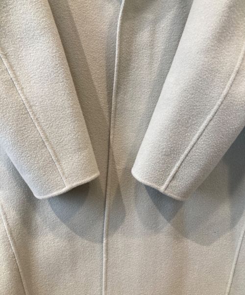 GALERIE VIE（ギャルリーヴィー）GALERIE VIE (ギャルリーヴィー) ライトメルトンチェスターコート 23-08-94-08201 ライトグリーン サイズ:36の古着・服飾アイテム