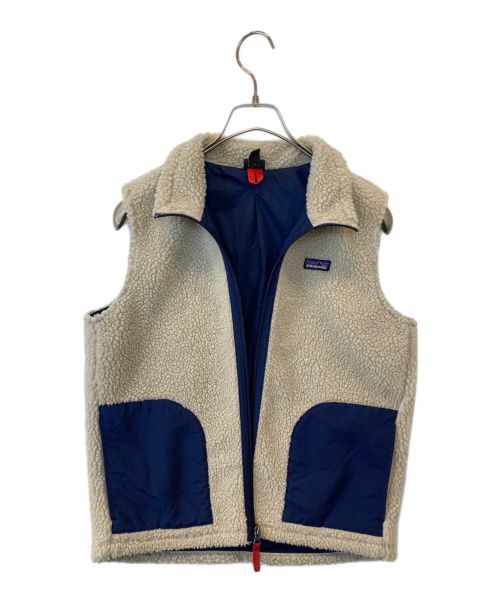 Patagonia（パタゴニア）Patagonia (パタゴニア) Kid's Retro-X Vest 65619 ベスト ベージュ サイズ:XLの古着・服飾アイテム