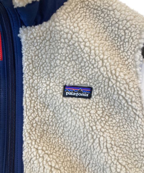 Patagonia（パタゴニア）Patagonia (パタゴニア) Kid's Retro-X Vest 65619 ベスト ベージュ サイズ:XLの古着・服飾アイテム