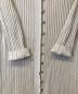 中古・古着 Her lip to (ハーリップトゥ) Ribbed-knit Long Cardigan HLT2009076 カーディガン ベージュ サイズ:M：6000円