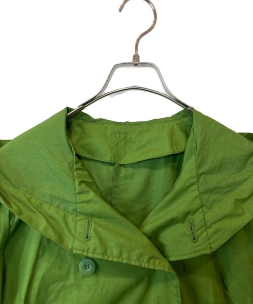 Sybilla（シビラ）Sybilla (シビラ) レインコート 2237-2 グリーン サイズ:M~Lの古着・服飾アイテム