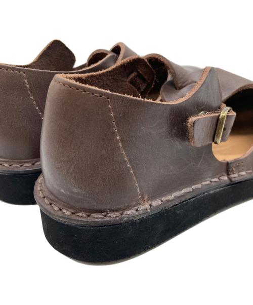 organic handloom（オーガニックハンドルーム）organic handloom (オーガニックハンドルーム) FOOT PLACE ブラウン サイズ:23cmの古着・服飾アイテム