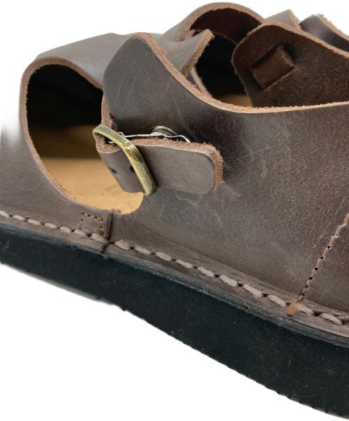 organic handloom（オーガニックハンドルーム）organic handloom (オーガニックハンドルーム) FOOT PLACE ブラウン サイズ:23cmの古着・服飾アイテム