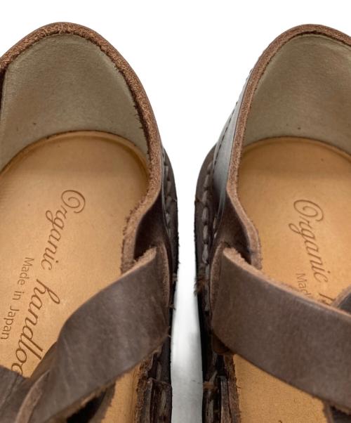 organic handloom（オーガニックハンドルーム）organic handloom (オーガニックハンドルーム) FOOT PLACE ブラウン サイズ:23cmの古着・服飾アイテム