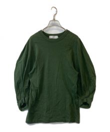 TOGA PULLA（トーガ プルラ）の古着「COTTON JERSEY TOP TP21-JK241 カットソー」｜グリーン