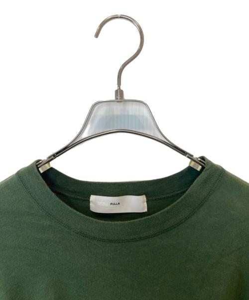 TOGA PULLA（トーガ プルラ）TOGA PULLA (トーガ プルラ) COTTON JERSEY TOP TP21-JK241 カットソー グリーン サイズ:36の古着・服飾アイテム