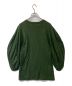 TOGA PULLA (トーガ プルラ) COTTON JERSEY TOP TP21-JK241 カットソー グリーン サイズ:36：3000円