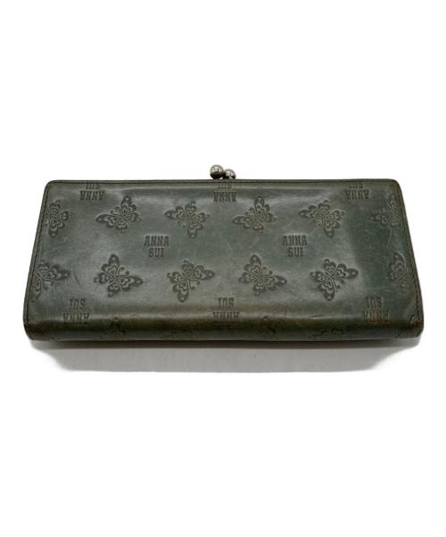 ANNA SUI（アナスイ）ANNA SUI (アナスイ) 長財布 307520 カーキの古着・服飾アイテム