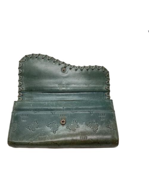 ANNA SUI（アナスイ）ANNA SUI (アナスイ) 長財布 307520 カーキの古着・服飾アイテム
