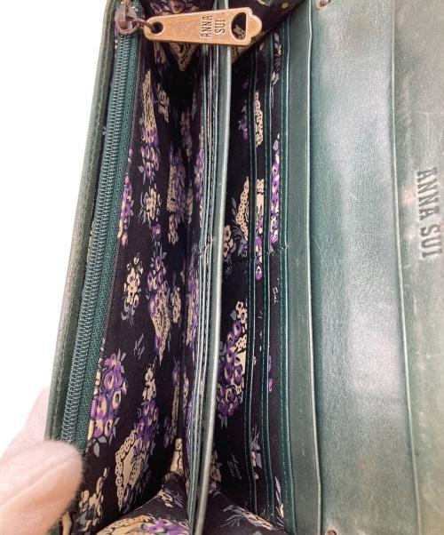 ANNA SUI（アナスイ）ANNA SUI (アナスイ) 長財布 307520 カーキの古着・服飾アイテム