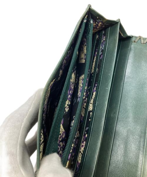 ANNA SUI（アナスイ）ANNA SUI (アナスイ) 長財布 307520 カーキの古着・服飾アイテム