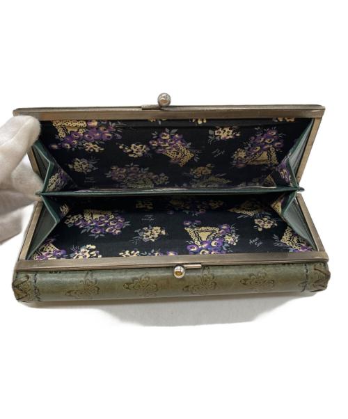 ANNA SUI（アナスイ）ANNA SUI (アナスイ) 長財布 307520 カーキの古着・服飾アイテム