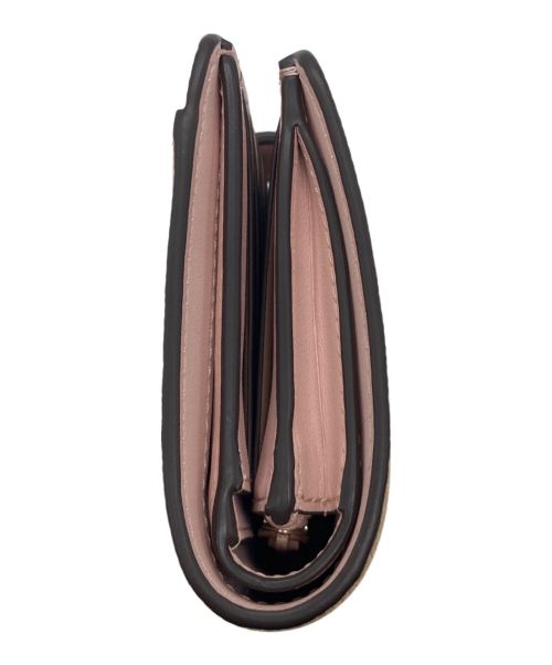 Kate Spade（ケイトスペード）Kate Spade (ケイトスペード) フィービー ターンロック ミディアム ウォレット KF534 ベージュの古着・服飾アイテム