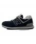 NEW BALANCE (ニューバランス) スニーカー　ML574EVB ブラック サイズ:27㎝：2500円
