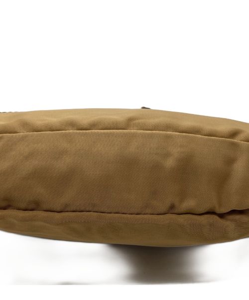 ORSETTO（オルセット）ORSETTO (オルセット) ナイロンウエストバッグ ブラウンの古着・服飾アイテム