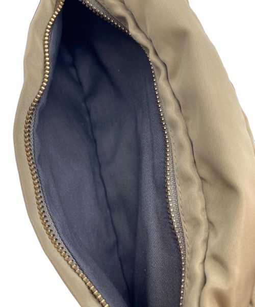 ORSETTO（オルセット）ORSETTO (オルセット) ナイロンウエストバッグ ブラウンの古着・服飾アイテム