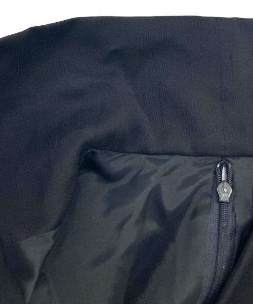 Sybilla（シビラ）Sybilla (シビラ) フォーマルタックロングワンピース ブラック サイズ: 40の古着・服飾アイテム