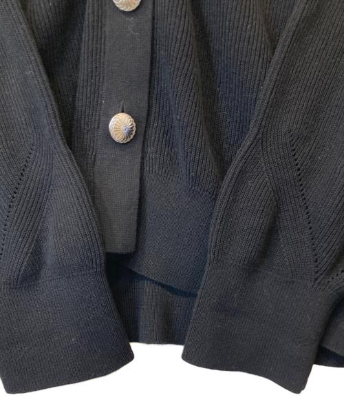 COLLAGE GALLARDAGALANTE（コラージュ ガリャルダガランテ）COLLAGE GALLARDAGALANTE (コラージュ ガリャルダガランテ) コンチョ釦カーデ CLZ1031305A0002 ネイビー サイズ:FREEの古着・服飾アイテム