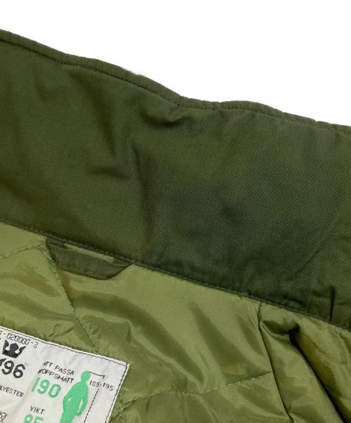 Swedish Army（スウェーデン軍）Swedish Army (スウェーデン軍) M-90 コールドウェザーパーカー M7360-020000-3 カーキ サイズ:190/85の古着・服飾アイテム