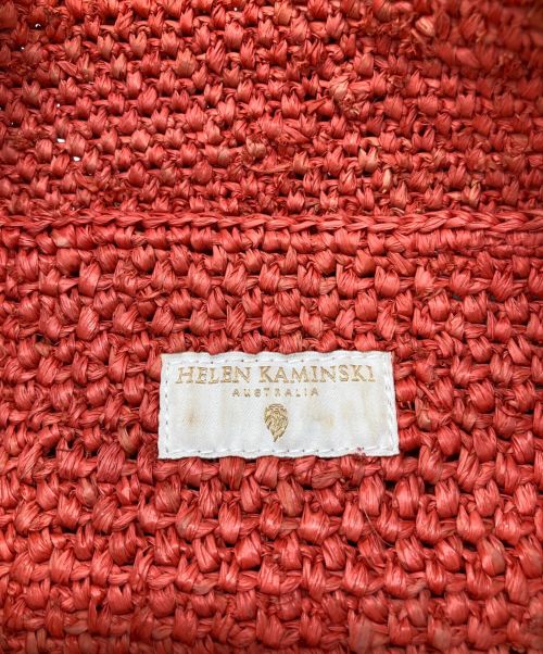 HELEN KAMINSKI（ヘレンカミンスキー）HELEN KAMINSKI (ヘレンカミンスキー) ショルダーバッグ オレンジの古着・服飾アイテム
