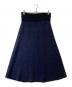 TORY BURCH（トリーバーチ）の古着「ラメニットスカート」｜ネイビー