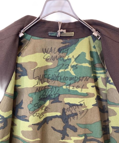 HERILL（ヘリル）HERILL (ヘリル) USserge ERDL COAT 22-020-HL-8020-3 ブラウン サイズ:3の古着・服飾アイテム