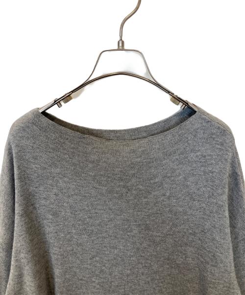 MACKINTOSH PHILOSOPHY（マッキントッシュ フィロソフィー）MACKINTOSH PHILOSOPHY (マッキントッシュ フィロソフィー) バイカラーニットワンピース　H5J90-290-06 グレー サイズ:38の古着・服飾アイテム