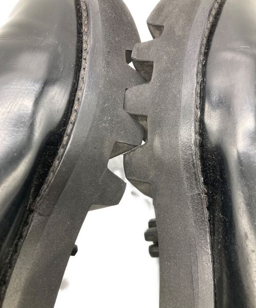 FABIO RUSCONI（ファビオルスコーニ）FABIO RUSCONI (ファビオルスコーニ) nano・universe (ナノ・ユニバース) サイドゴアブーツ ブラック サイズ:37 1/2の古着・服飾アイテム