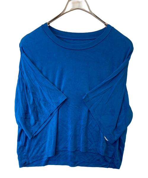 MM6 Maison Margiela（エムエムシックスメゾンマルジェラ）MM6 Maison Margiela (エムエムシックス メゾンマルジェラ) カットソー　S62GD0063 ブルー サイズ:XSの古着・服飾アイテム