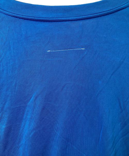 MM6 Maison Margiela（エムエムシックスメゾンマルジェラ）MM6 Maison Margiela (エムエムシックス メゾンマルジェラ) カットソー　S62GD0063 ブルー サイズ:XSの古着・服飾アイテム