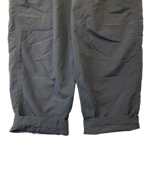BURLAP OUTFITTER（バーラップアウトフィッター）BURLAP OUTFITTER (バーラップアウトフィッター) タックイージーナイロンパンツ ブラック サイズ:Lの古着・服飾アイテム