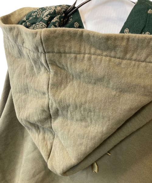 CVTVLIST（カタリスト）CVTVLIST (カタリスト) 3D LOGO USUAL HOODIE　パーカー　2201020302　 カーキ サイズ:1の古着・服飾アイテム