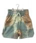 CVTVLIST（カタリスト）の古着「BLEACH SHORT PANTS　ハーフパンツ　	23NB050401」｜マルチカラー
