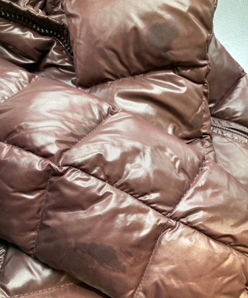 MONCLER（モンクレール）MONCLER (モンクレール) MAYAダウンジャケット　920-091-40366-50　 ブラウンの古着・服飾アイテム