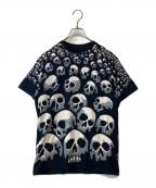 LIQUID BLUEリキッドブルー）の古着「スカルTシャツ」｜ブラック