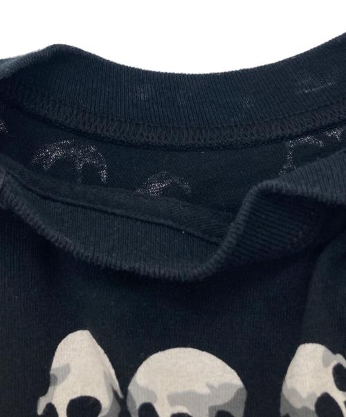 LIQUID BLUE（リキッドブルー）LIQUID BLUE (リキッドブルー) スカルTシャツ ブラック サイズ:Mの古着・服飾アイテム