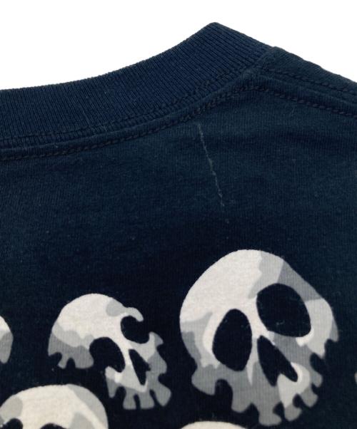 LIQUID BLUE（リキッドブルー）LIQUID BLUE (リキッドブルー) スカルTシャツ ブラック サイズ:Mの古着・服飾アイテム