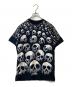 LIQUID BLUE（リキッドブルー）の古着「スカルTシャツ」｜ブラック