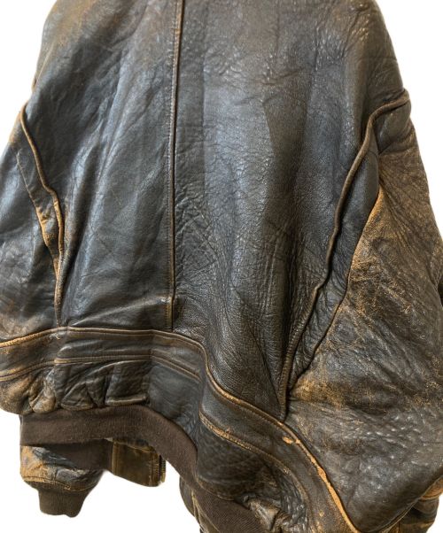 AVIREX（アヴィレックス）AVIREX (アヴィレックス) G－2フライトジャケット ブラウン サイズ:XXLの古着・服飾アイテム