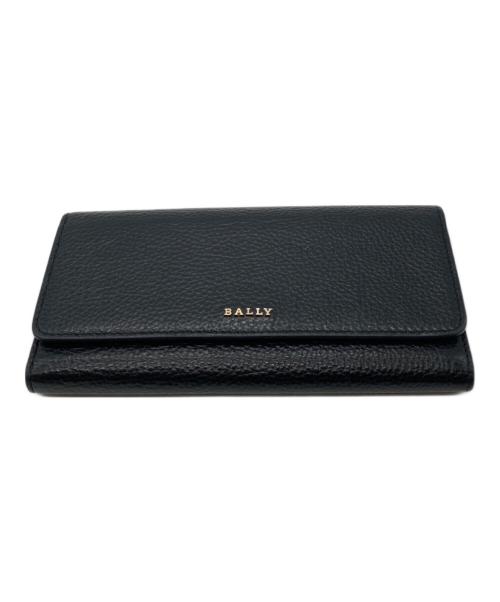 BALLY（バリー）BALLY (バリー) 3つ折り長財布 ブラックの古着・服飾アイテム