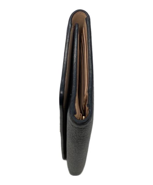 BALLY（バリー）BALLY (バリー) 3つ折り長財布 ブラックの古着・服飾アイテム