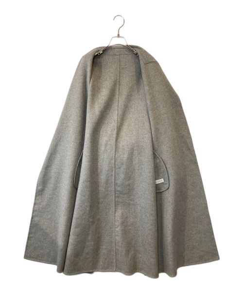 PLST（プラステ）PLST (プラステ) ウールブレンドリバーコート グレー サイズ:Sの古着・服飾アイテム