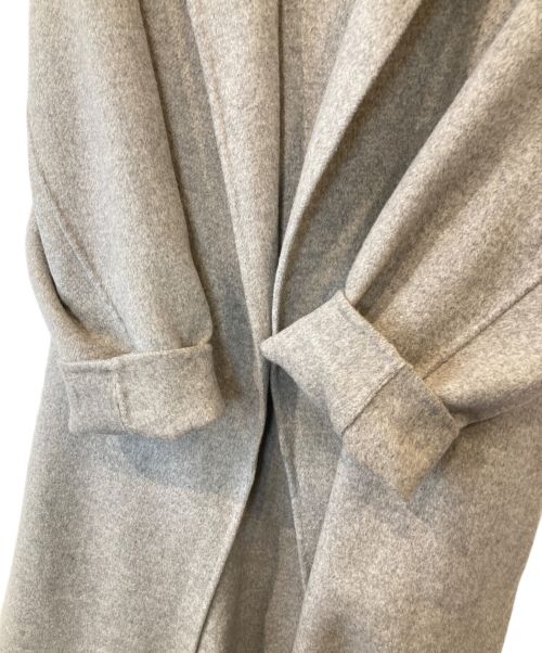 PLST（プラステ）PLST (プラステ) ウールブレンドリバーコート グレー サイズ:Sの古着・服飾アイテム