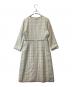 JUSGLITTY (ジャスグリッティー) ツイードAラインワンピース 49467330 アイボリー サイズ:2：4000円