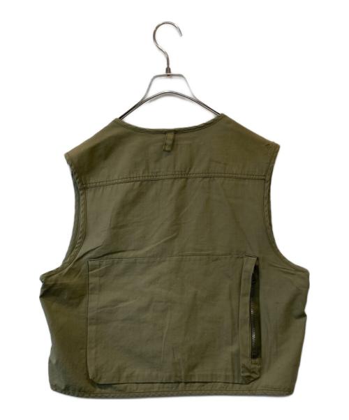 THE NORTH FACE（ザ ノース フェイス）THE NORTH FACE (ザ ノース フェイス) フィッシングベスト NT-2334 カーキ サイズ:Mの古着・服飾アイテム