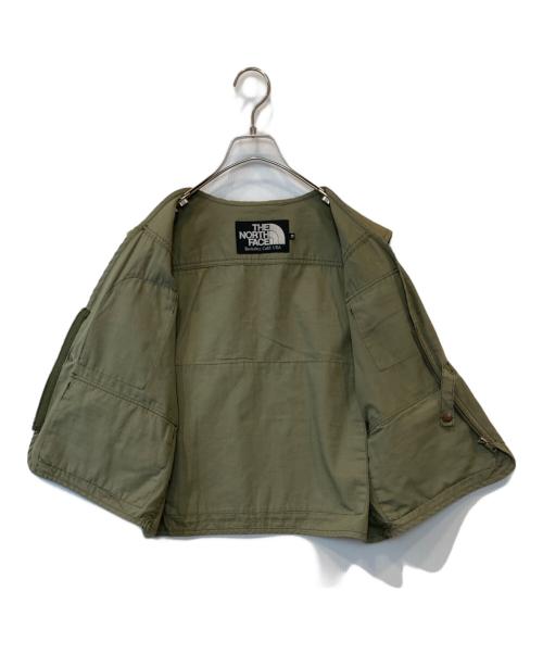 THE NORTH FACE（ザ ノース フェイス）THE NORTH FACE (ザ ノース フェイス) フィッシングベスト NT-2334 カーキ サイズ:Mの古着・服飾アイテム