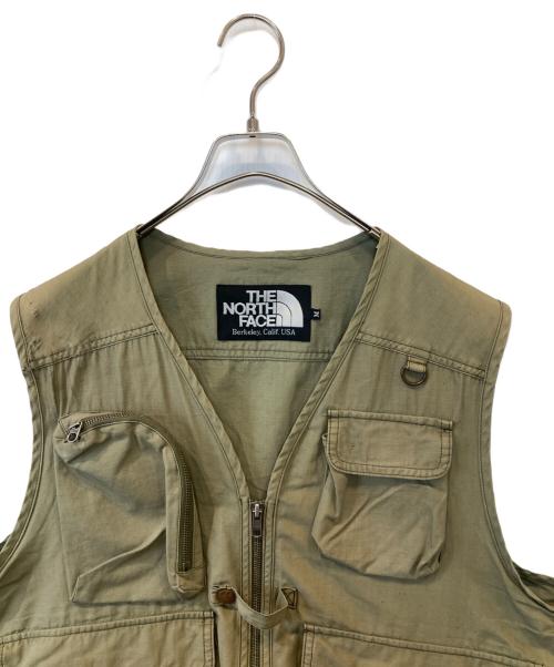 THE NORTH FACE（ザ ノース フェイス）THE NORTH FACE (ザ ノース フェイス) フィッシングベスト NT-2334 カーキ サイズ:Mの古着・服飾アイテム